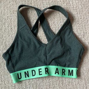 Under Armour Fitted Green Sports Bra